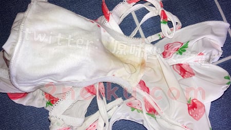 性感日系绑带牛奶丝原味内裤的照片 - 缩略图