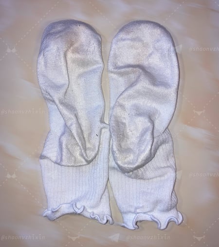 白色原味袜子的照片 - 缩略图