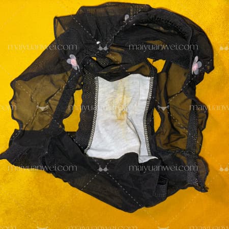 情调小花薄透纯欲网纱原味内裤裆部图片 - 缩略图