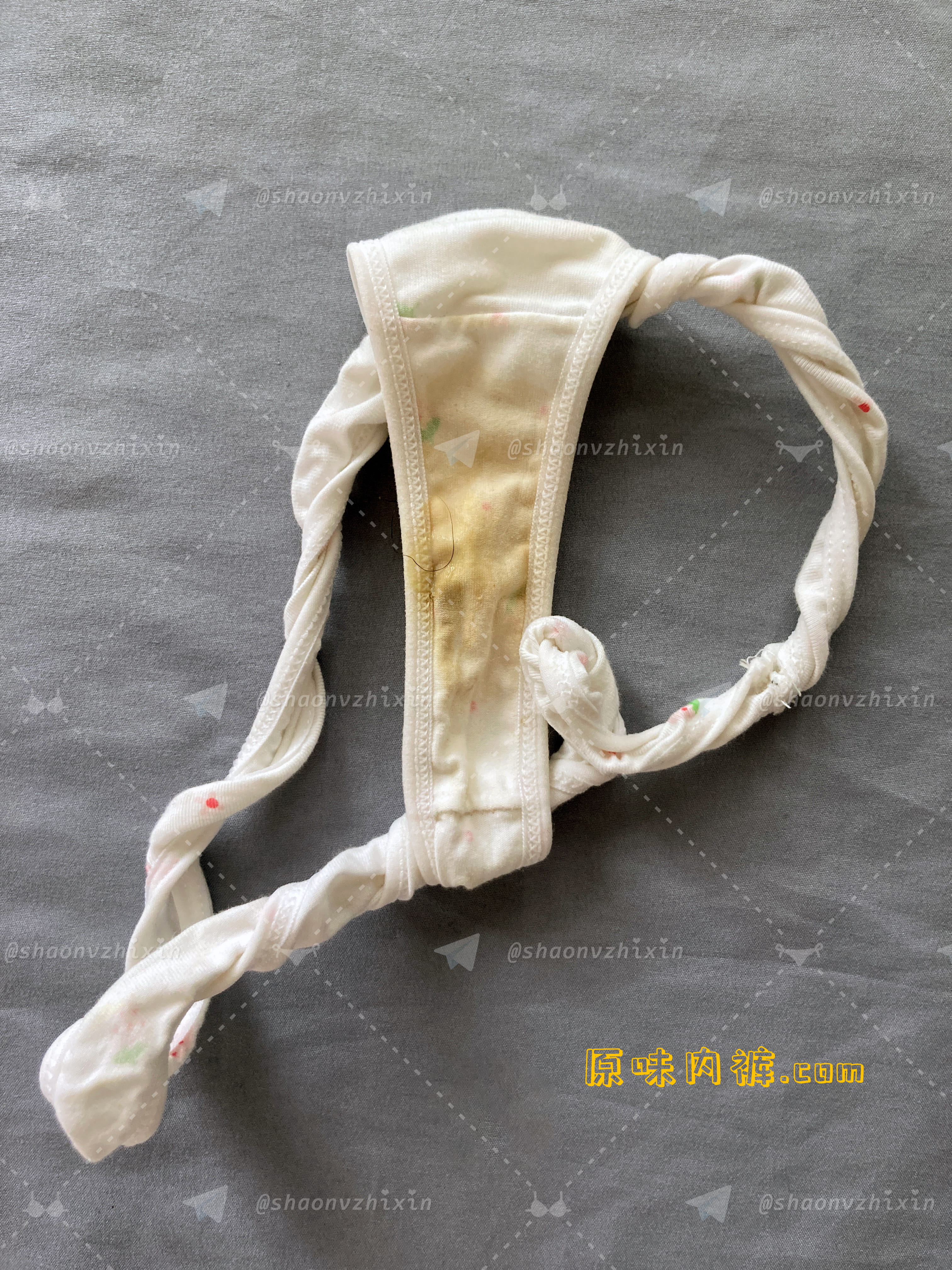 纯棉原味丁字裤照片
