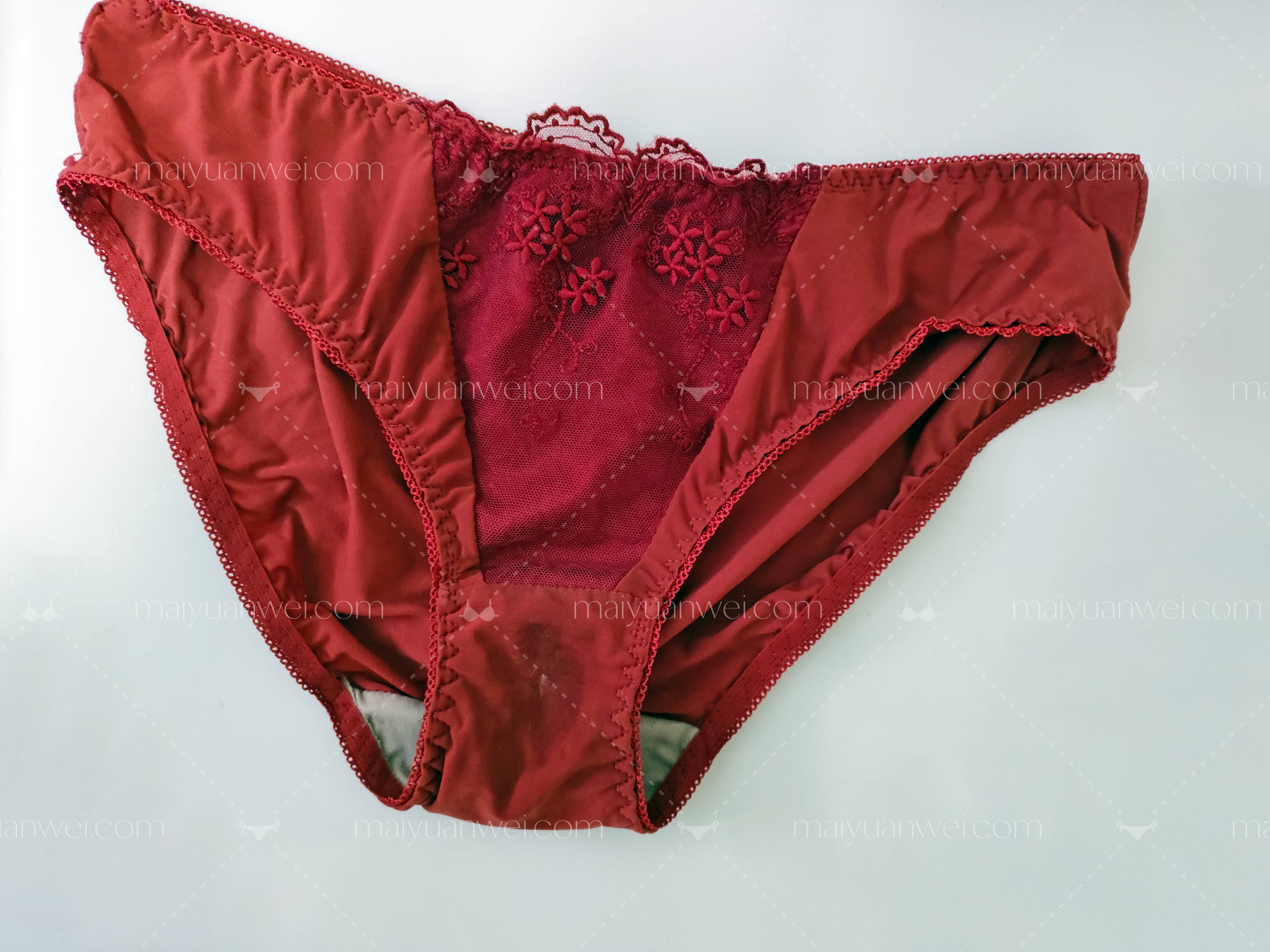 定制立体蕾丝花边性感原味内内正面照片