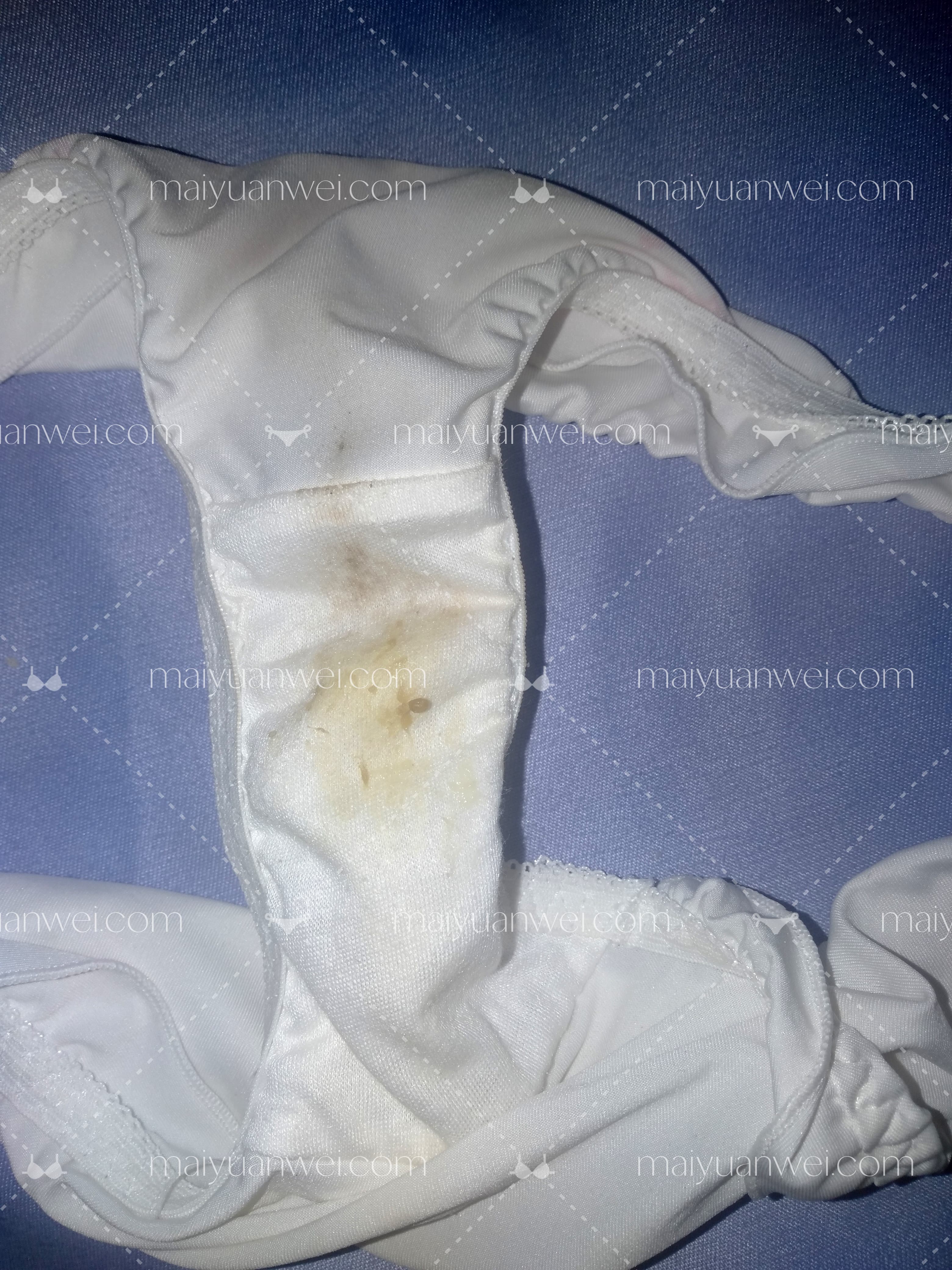 卡通印花牛奶丝可爱清新低腰原味内裤痕迹图